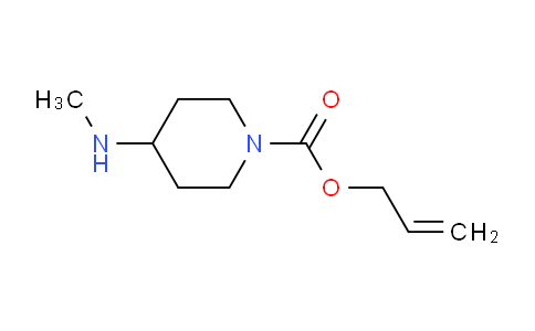 CAS No. 686320-62-7, Allyl 4-(methylamino)piperidine-1-carboxylate
