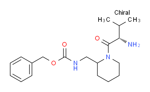 CAS No. 1354025-82-3, Benzyl ((1-((S)-2-amino-3-methylbutanoyl)piperidin-2-yl)methyl)carbamate