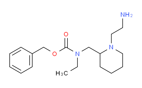 1353943-85-7 | Benzyl ((1-(2-aminoethyl)piperidin-2-yl)methyl)(ethyl)carbamate