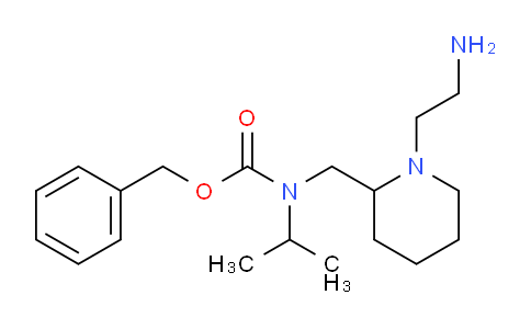 CAS No. 1353982-22-5, Benzyl ((1-(2-aminoethyl)piperidin-2-yl)methyl)(isopropyl)carbamate