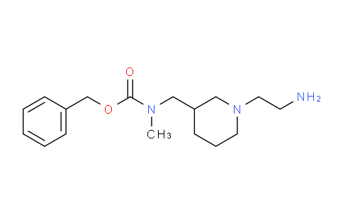 CAS No. 1353978-36-5, Benzyl ((1-(2-aminoethyl)piperidin-3-yl)methyl)(methyl)carbamate