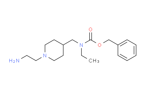 CAS No. 1353961-95-1, Benzyl ((1-(2-aminoethyl)piperidin-4-yl)methyl)(ethyl)carbamate