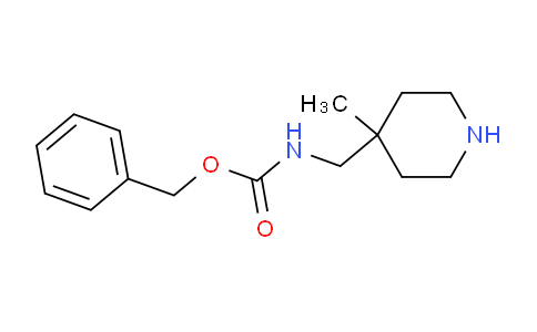 CAS No. 236406-24-9, Benzyl ((4-methylpiperidin-4-yl)methyl)carbamate