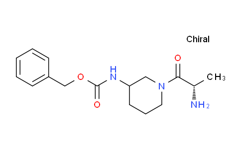 CAS No. 1354032-87-3, Benzyl (1-((S)-2-aminopropanoyl)piperidin-3-yl)carbamate