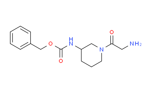 CAS No. 1353944-23-6, Benzyl (1-(2-aminoacetyl)piperidin-3-yl)carbamate