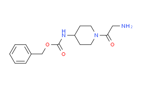 CAS No. 1353977-19-1, Benzyl (1-(2-aminoacetyl)piperidin-4-yl)carbamate