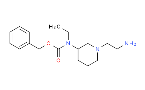 CAS No. 1353946-02-7, Benzyl (1-(2-aminoethyl)piperidin-3-yl)(ethyl)carbamate