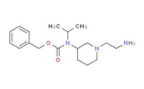 CAS No. 1353967-64-2, Benzyl (1-(2-aminoethyl)piperidin-3-yl)(isopropyl)carbamate