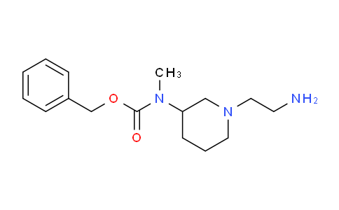 CAS No. 1353953-57-7, Benzyl (1-(2-aminoethyl)piperidin-3-yl)(methyl)carbamate