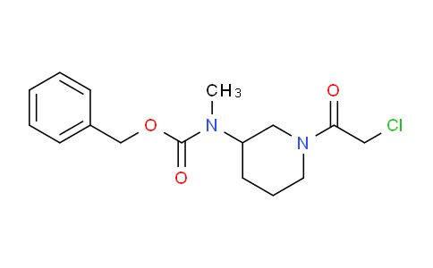 CAS No. 1353968-19-0, Benzyl (1-(2-chloroacetyl)piperidin-3-yl)(methyl)carbamate