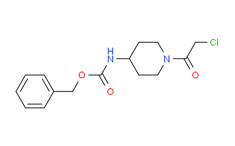 CAS No. 1353962-27-2, Benzyl (1-(2-chloroacetyl)piperidin-4-yl)carbamate
