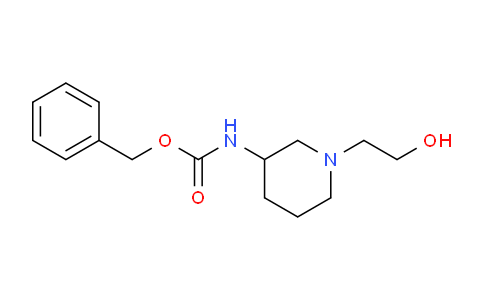 CAS No. 1353984-55-0, Benzyl (1-(2-hydroxyethyl)piperidin-3-yl)carbamate