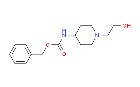 CAS No. 1353973-34-8, Benzyl (1-(2-hydroxyethyl)piperidin-4-yl)carbamate
