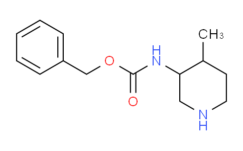 CAS No. 1262408-19-4, Benzyl (4-methylpiperidin-3-yl)carbamate