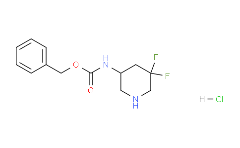 CAS No. 1951441-61-4, Benzyl (5,5-difluoropiperidin-3-yl)carbamate hydrochloride