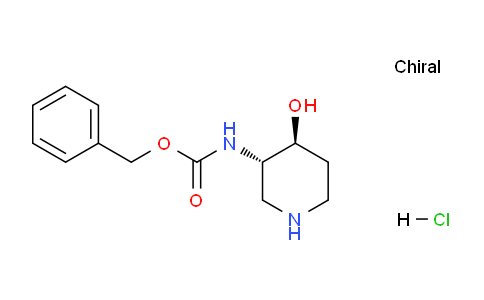 CAS No. 1951441-58-9, Benzyl (trans-4-hydroxypiperidin-3-yl)carbamate hydrochloride