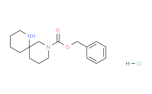 CAS No. 1439896-71-5, Benzyl 1,8-diazaspiro[5.5]undecane-8-carboxylate hydrochloride
