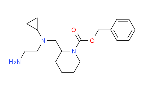 CAS No. 1353988-21-2, Benzyl 2-(((2-aminoethyl)(cyclopropyl)amino)methyl)piperidine-1-carboxylate