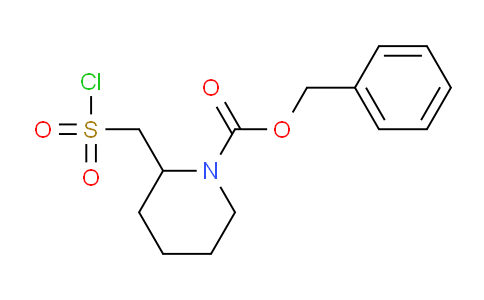 CAS No. 1355455-44-5, Benzyl 2-((chlorosulfonyl)methyl)piperidine-1-carboxylate