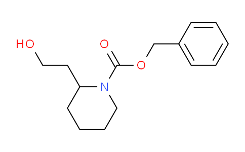 CAS No. 39945-50-1, Benzyl 2-(2-hydroxyethyl)piperidine-1-carboxylate