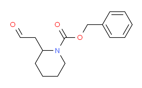 CAS No. 885274-50-0, Benzyl 2-(2-oxoethyl)piperidine-1-carboxylate