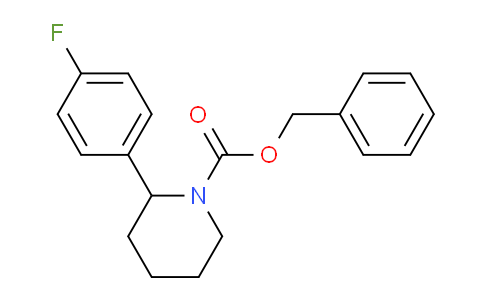 CAS No. 1355220-31-3, Benzyl 2-(4-fluorophenyl)piperidine-1-carboxylate