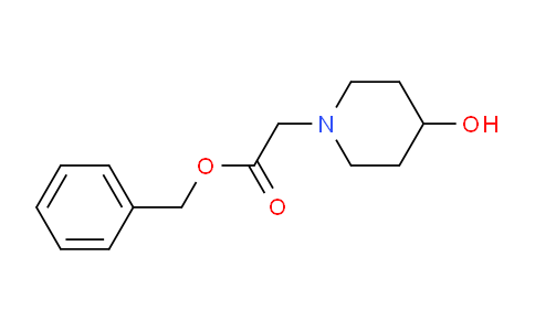 CAS No. 502650-04-6, Benzyl 2-(4-hydroxypiperidin-1-yl)acetate