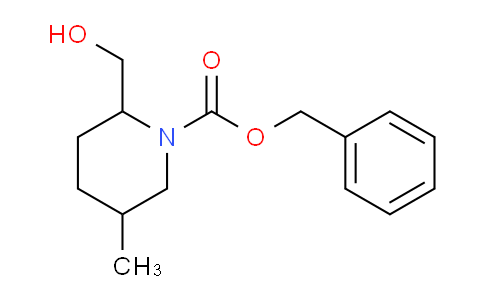 CAS No. 1824020-16-7, Benzyl 2-(hydroxymethyl)-5-methylpiperidine-1-carboxylate