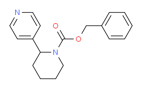 CAS No. 1352526-66-9, Benzyl 2-(pyridin-4-yl)piperidine-1-carboxylate