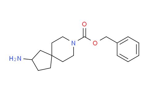 CAS No. 1823270-06-9, Benzyl 2-amino-8-azaspiro[4.5]decane-8-carboxylate