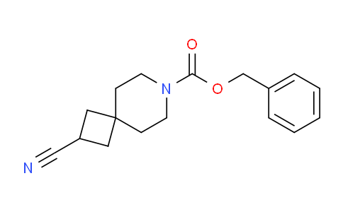 CAS No. 1823499-62-2, Benzyl 2-cyano-7-azaspiro[3.5]nonane-7-carboxylate