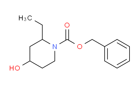 CAS No. 1014608-14-0, Benzyl 2-ethyl-4-hydroxypiperidine-1-carboxylate