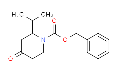 CAS No. 952183-52-7, Benzyl 2-isopropyl-4-oxopiperidine-1-carboxylate