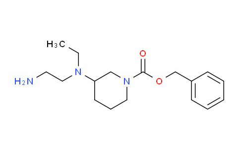 CAS No. 1353981-94-8, Benzyl 3-((2-aminoethyl)(ethyl)amino)piperidine-1-carboxylate
