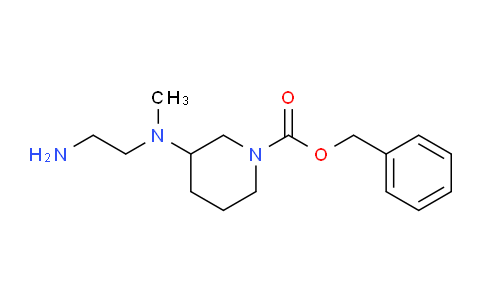 CAS No. 1353979-50-6, Benzyl 3-((2-aminoethyl)(methyl)amino)piperidine-1-carboxylate