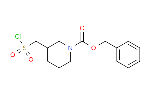 CAS No. 242459-83-2, Benzyl 3-((chlorosulfonyl)methyl)piperidine-1-carboxylate