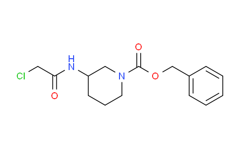CAS No. 1353957-99-9, Benzyl 3-(2-chloroacetamido)piperidine-1-carboxylate