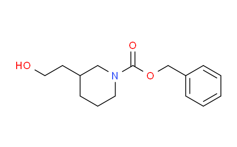 CAS No. 885274-53-3, Benzyl 3-(2-hydroxyethyl)piperidine-1-carboxylate