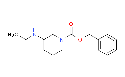 CAS No. 1131594-94-9, Benzyl 3-(ethylamino)piperidine-1-carboxylate