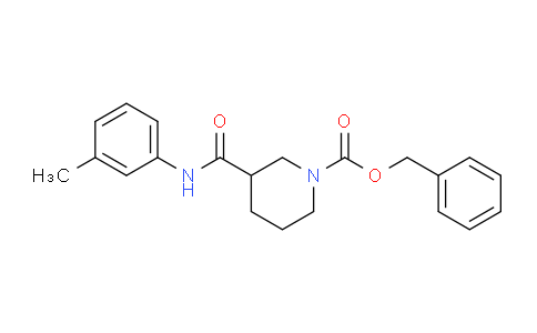 CAS No. 1439905-29-9, Benzyl 3-(m-tolylcarbamoyl)piperidine-1-carboxylate