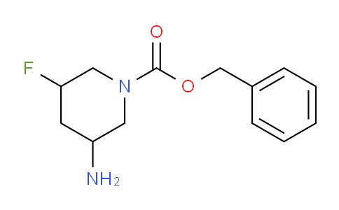 CAS No. 1356342-83-0, Benzyl 3-amino-5-fluoropiperidine-1-carboxylate