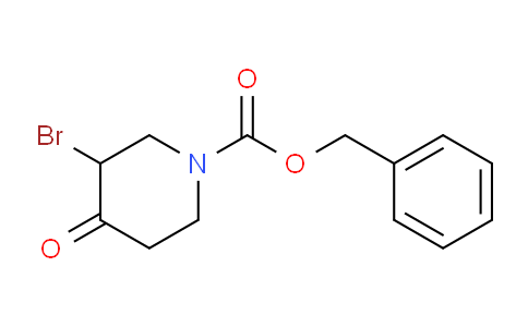 CAS No. 174184-13-5, Benzyl 3-bromo-4-oxopiperidine-1-carboxylate