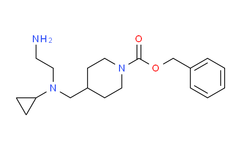 CAS No. 1353954-89-8, Benzyl 4-(((2-aminoethyl)(cyclopropyl)amino)methyl)piperidine-1-carboxylate