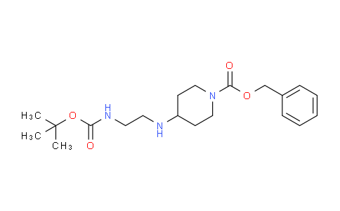 CAS No. 864293-75-4, Benzyl 4-((2-((tert-butoxycarbonyl)amino)ethyl)amino)piperidine-1-carboxylate