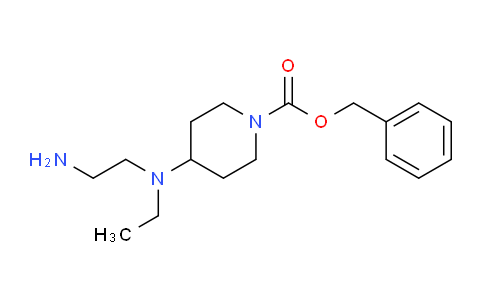 CAS No. 1353962-58-9, Benzyl 4-((2-aminoethyl)(ethyl)amino)piperidine-1-carboxylate