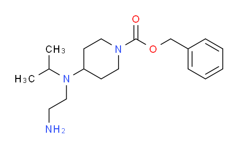 CAS No. 1353986-82-9, Benzyl 4-((2-aminoethyl)(isopropyl)amino)piperidine-1-carboxylate