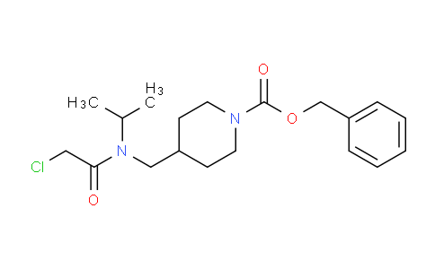 DY639815 | 1353956-15-6 | Benzyl 4-((2-chloro-N-isopropylacetamido)methyl)piperidine-1-carboxylate