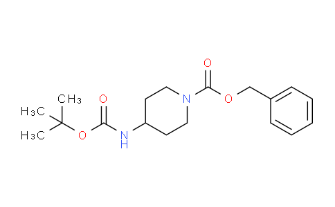 CAS No. 159874-20-1, Benzyl 4-((tert-butoxycarbonyl)amino)piperidine-1-carboxylate