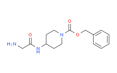 CAS No. 1353984-07-2, Benzyl 4-(2-aminoacetamido)piperidine-1-carboxylate