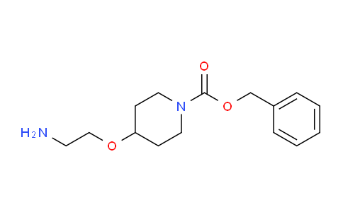 CAS No. 1353961-53-1, Benzyl 4-(2-aminoethoxy)piperidine-1-carboxylate